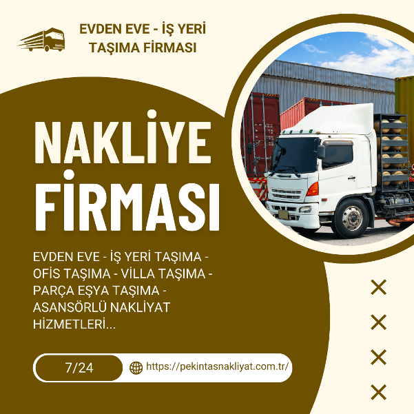 istanbul evden eve işyeri taşıma firması